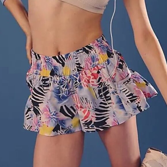 Free People Multicolor Athletic Shorts - Picture 1 of 3